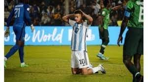 Photo of ARGENTINA PERDIÓ ANTE NIGERIA Y QUEDÓ AFUERA DEL MUNDIAL SUB-20