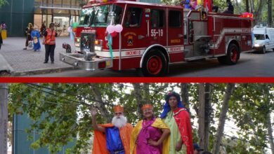 Photo of LOS HÉROES DE LA NOCHE: BOMBEROS DE MERLO Y REYES MAGOS UNEN FUERZAS