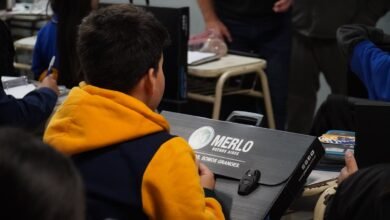 Photo of ESTUDIANTES DE MERLO RECIBIERON HERRAMIENTAS PARA SU FORMACIÓN TÉCNICA